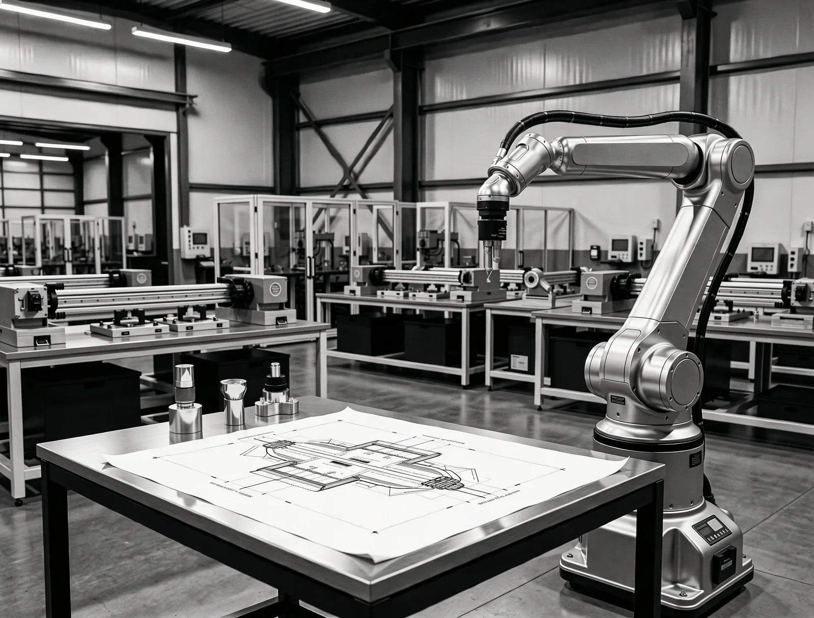 High-precision industrial automation hardware