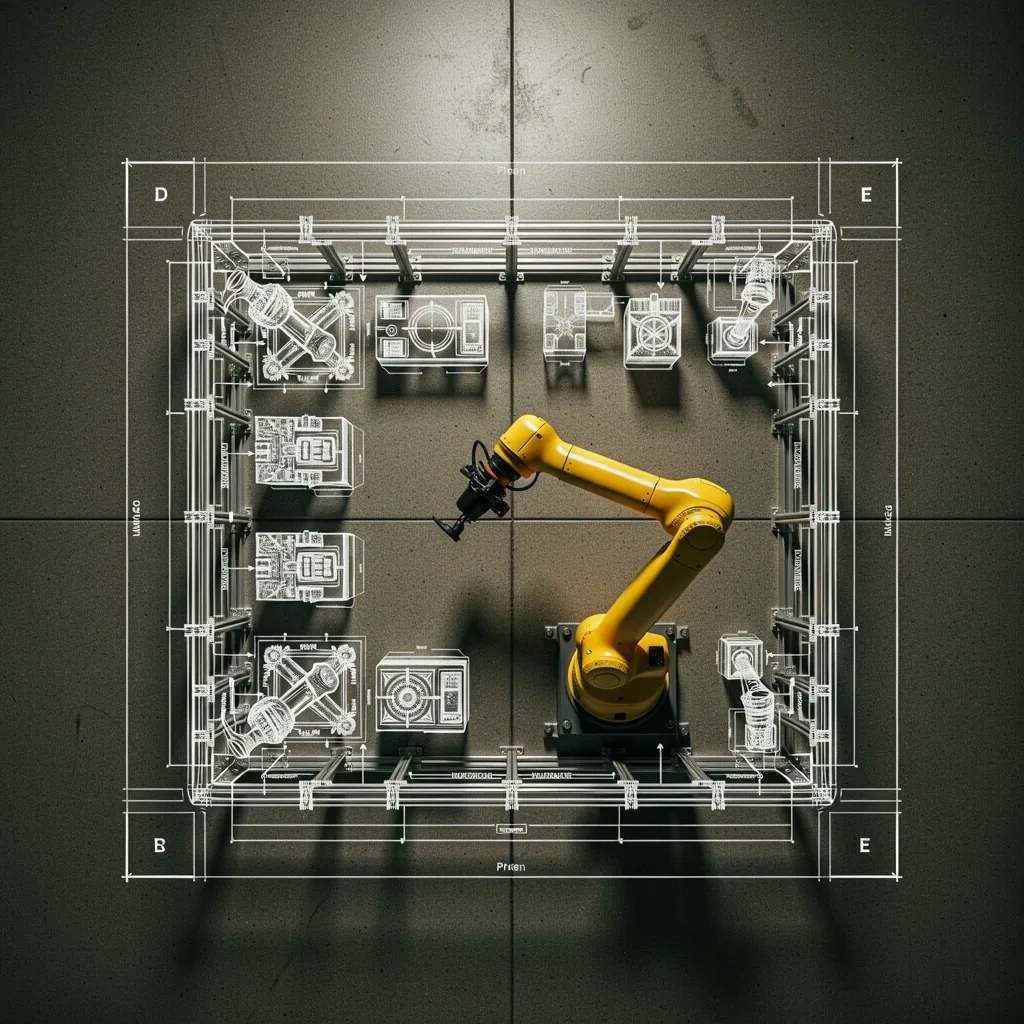 Technical automation layout